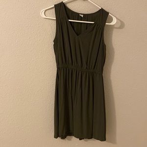 Old navy green midi dress size x small